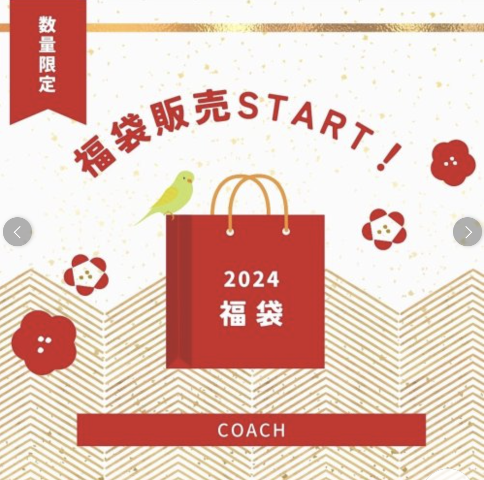 COACH 2021年 辛けれ レディース福袋（26万円相当）